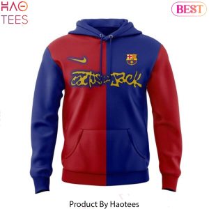 Travis Scott Brings Cactus Jack To El Clssico With FC Barcelona Design Hoodie
