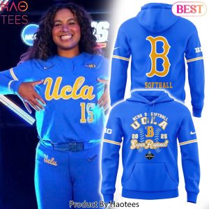 UCLA Bruins NCAA DI Softball 2025 Super Regional Design Hoodie