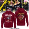 Virginia Tech Hokies Metallica Exit Light Enter Night Design Hoodie – Black