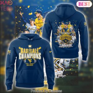 West Virginia Mountaineers Regular Season Baseball Champions 2025 Design Hoodie