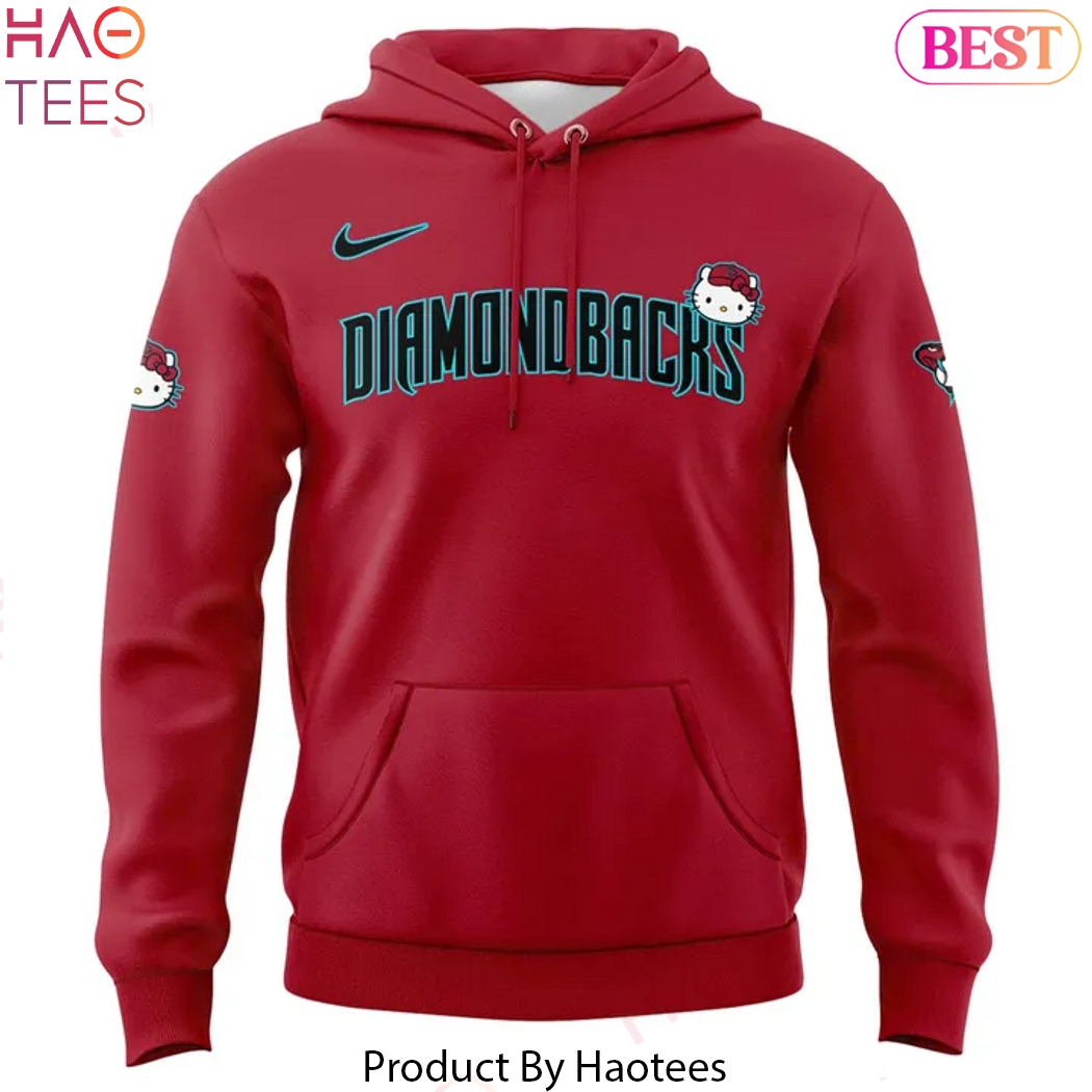 Arizona Diamondbacks Sweet Style Kitty Charm Design Hoodie Arizona Diamondbacks Sweet Style Kitty Charm Design Hoodie