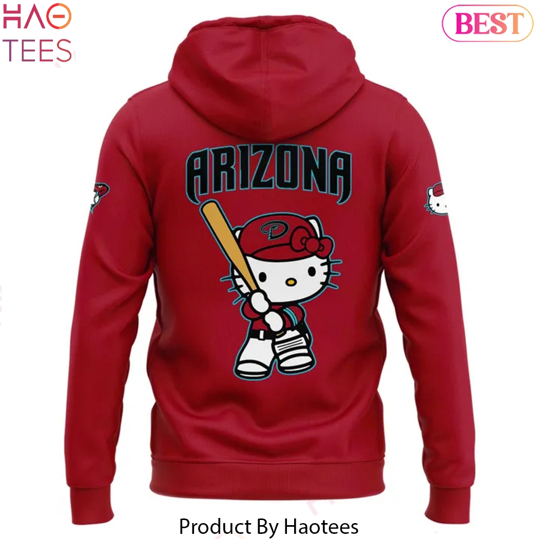 Arizona Diamondbacks Sweet Style Kitty Charm Design Hoodie Arizona Diamondbacks Sweet Style Kitty Charm Design Hoodie