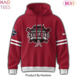 Arkansas Razorbacks 2025 Super Regionals Champions Design Hoodie
