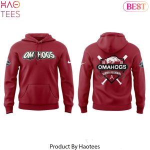 Arkansas Razorbacks Super Regional 2025 Omahogs Design Hoodie