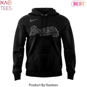 Atlanta Braves Back In Black 2025 Hoodie