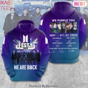 BTS Festa 2025 We Are Back 2013-Forever Signature Design Hoodie