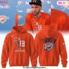 Chet Holmgren 7C Oklahoma City Thunder Design Hoodie – Blue