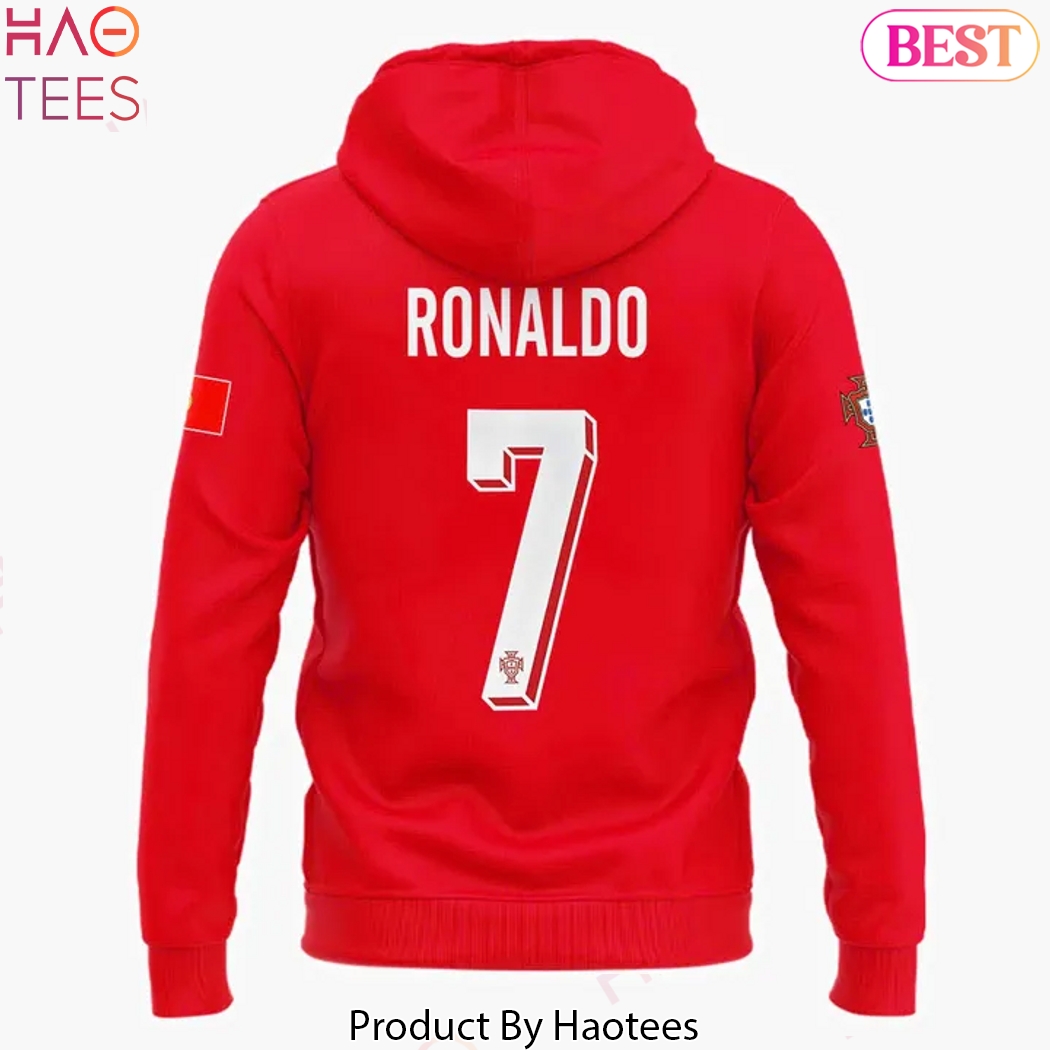 CR7 Cristiano Ronaldo Portugal Tribute Design Hoodie CR7 Cristiano Ronaldo Portugal Tribute Design Hoodie
