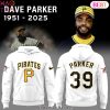 Dave Parker Pittsburgh Pirates 1951-2025 Design Hoodie