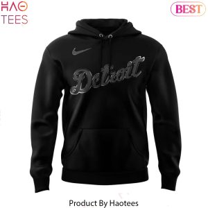 Detroit Tigers Back In Black 2025 Hoodie