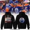 Edmonton Oilers 2025 Western Conference Champions Design Hoodie