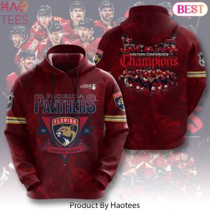 Florida Panthers 2025 Playoffs Stanley Cup Eastern Conference Design Hoodie
