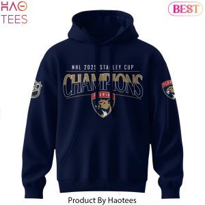 Florida Panthers Champion NHL Stanley Cup 2025 Design Hoodie