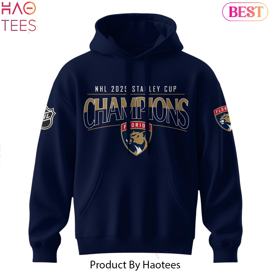 Florida Panthers Champion NHL Stanley Cup 2025 Signature Design Hoodie Florida Panthers Champion NHL Stanley Cup 2025 Signature Design Hoodie