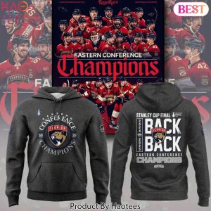 Florida Panthers Champion Stanley Cup Final 2025 Design Hoodie – Grey