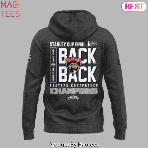 Florida Panthers Champion Stanley Cup Final 2025 Design Hoodie – Grey
