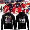 Florida Panthers Champion Stanley Cup Final 2025 Design Hoodie – Grey