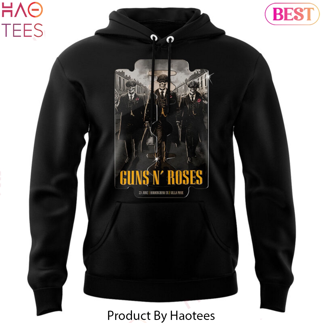 Guns N Roses World Tour To Birmingham 2025 Design Hoodie Guns N Roses World Tour To Birmingham 2025 Design Hoodie