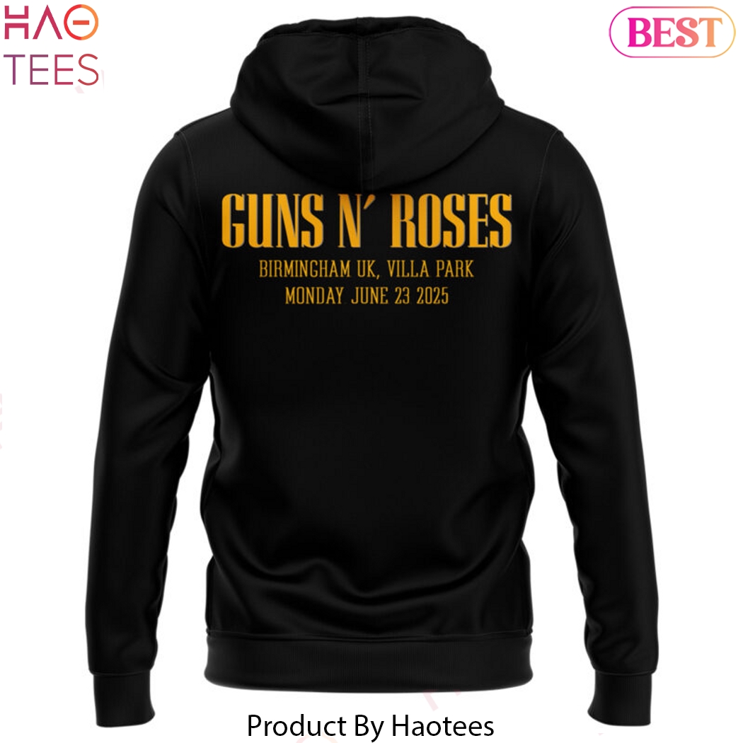 Guns N Roses World Tour To Birmingham 2025 Design Hoodie Guns N Roses World Tour To Birmingham 2025 Design Hoodie