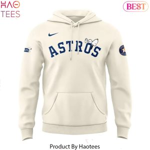 Houston Astros Peanuts Snoopy Design Hoodie