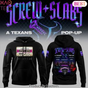 Houston Texans x DJ Screw Slabs Design Hoodie