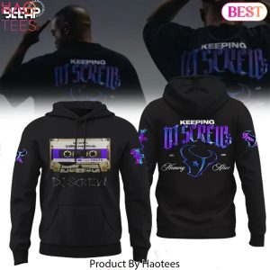 Houston Texans x Keeping DJ Screw Design Hoodie