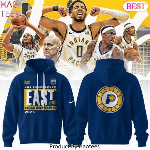 Indiana Pacers 2025 Eastern Conference Champions Design Hoodie