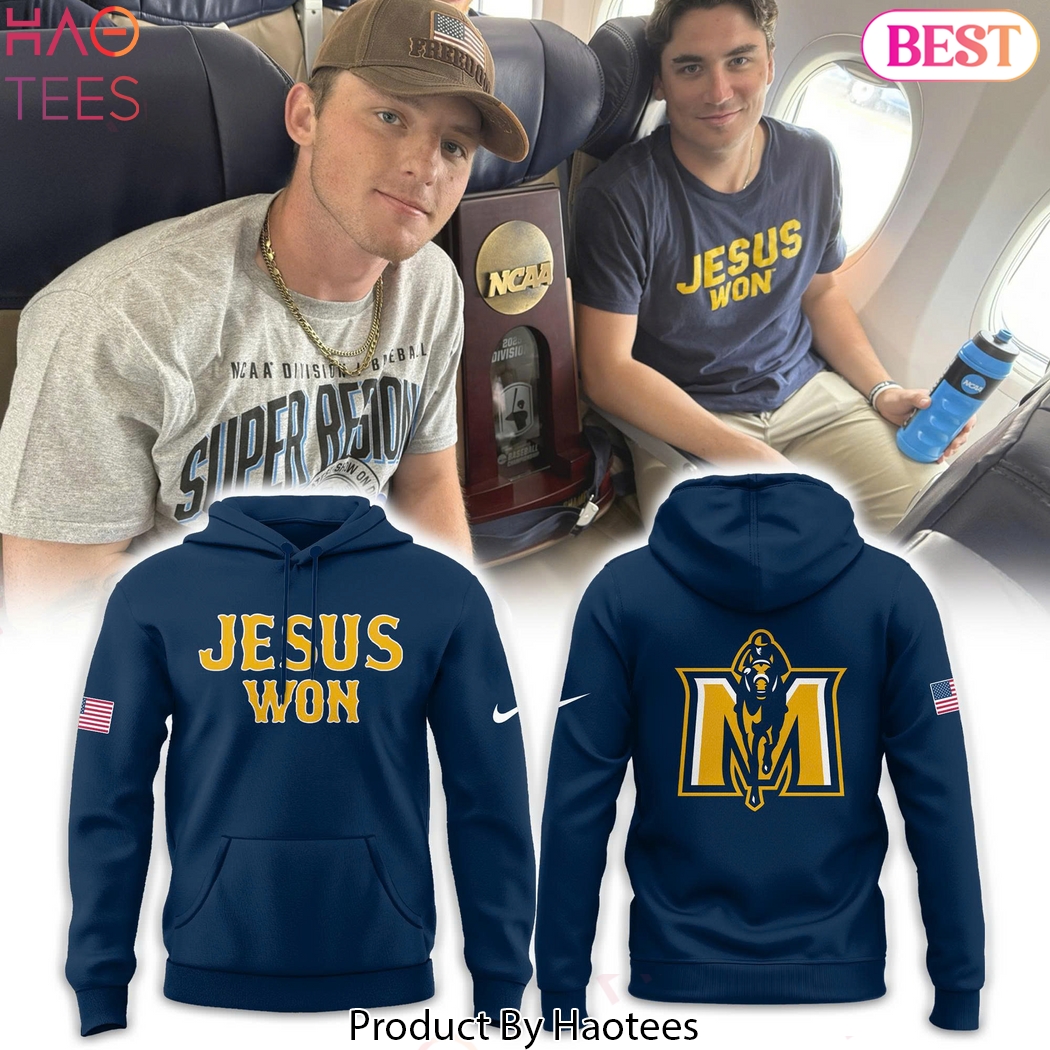 Jesus Won Murray State Racers Design Hoodie Jesus Won Murray State Racers Design Hoodie