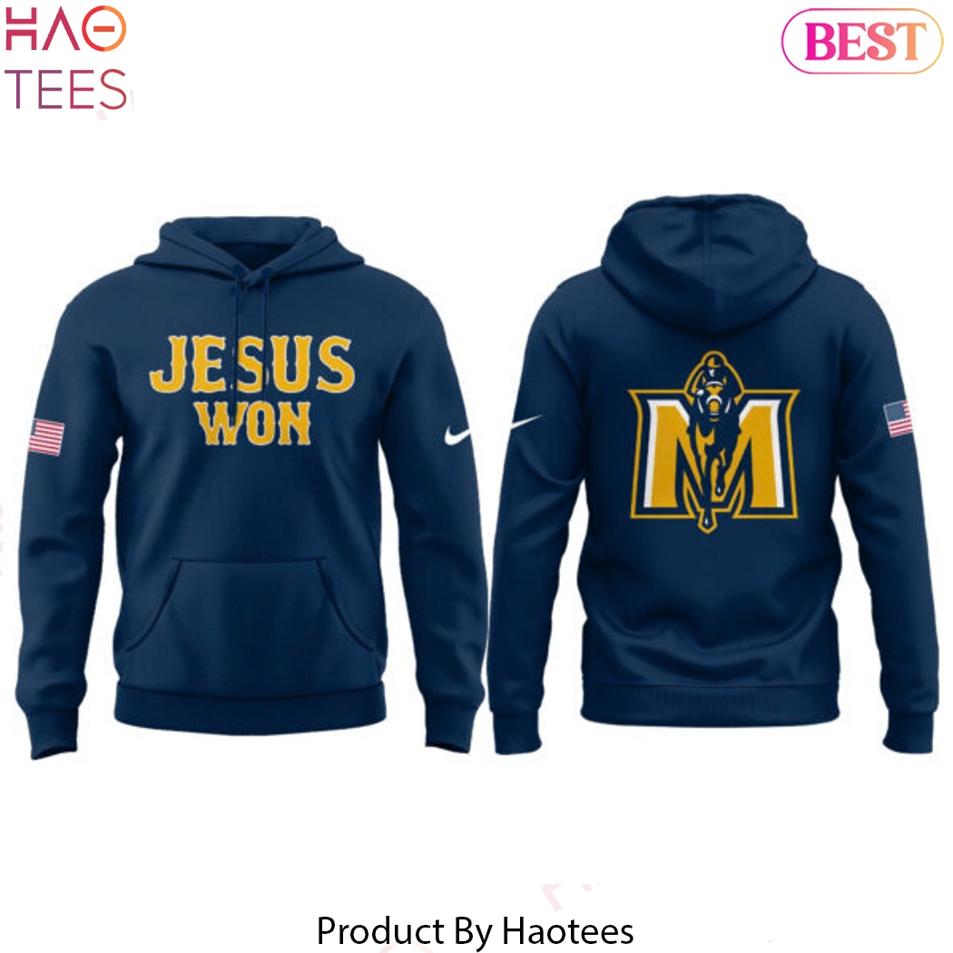 Jesus Won Murray State Racers Design Hoodie Jesus Won Murray State Racers Design Hoodie