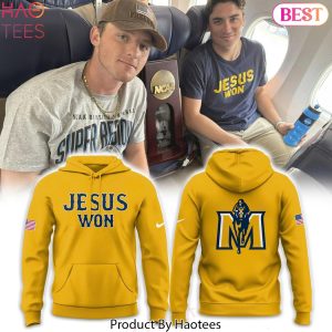 Jesus Won Murray State Racers Design Hoodie – Gold