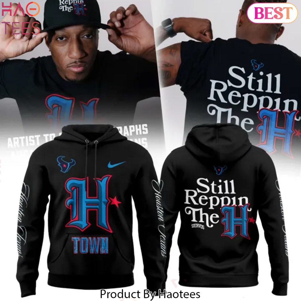 Lecrae x Houston Texans Still Reppin The H Siervos Design Hoodie Lecrae x Houston Texans Still Reppin The H Siervos Design Hoodie