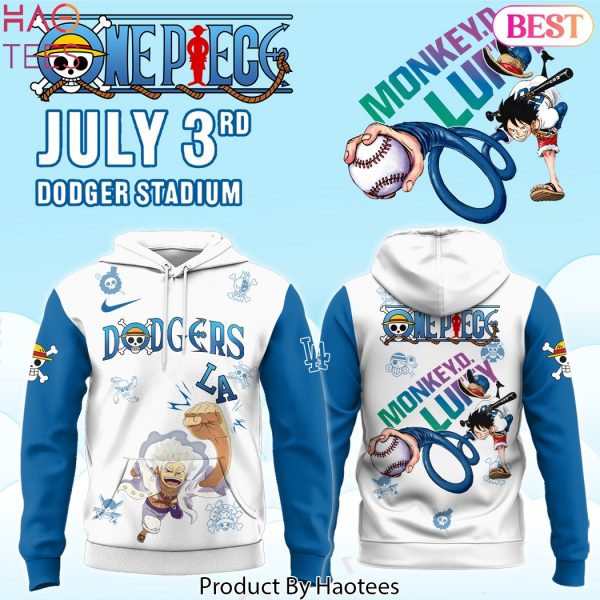 Los Angeles Dodgers One Piece Night Design Hoodie