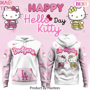 Los Angeles Dodgers x Hello Kitty 2025 Design Hoodie