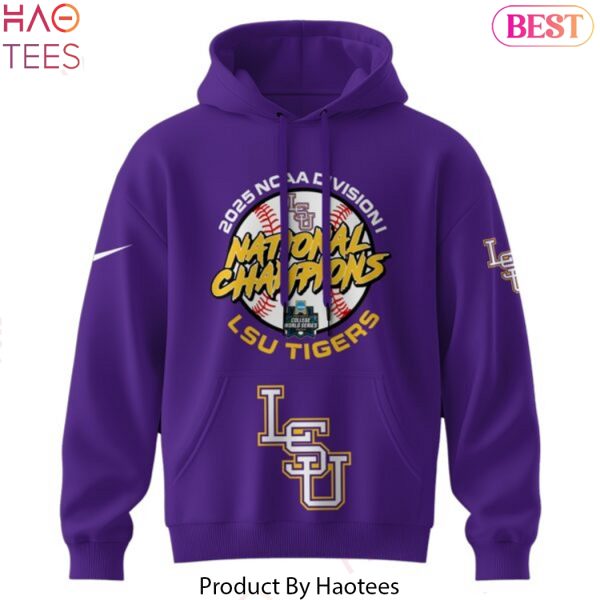 LSU Tigers 2025 NCAA Division National Champions Design Hoodie