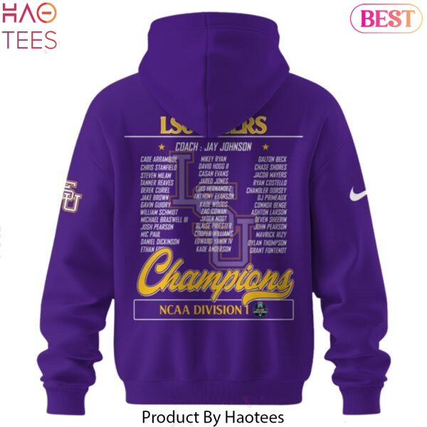 LSU Tigers 2025 NCAA Division National Champions Design Hoodie