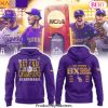 LSU Tigers Baseball 2025 NCAA Baseball Men College 8x World Series Champions Design Hoodie – Grey