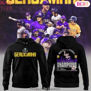 LSU Tigers Baseball Champions Road To Omaha Design Hoodie