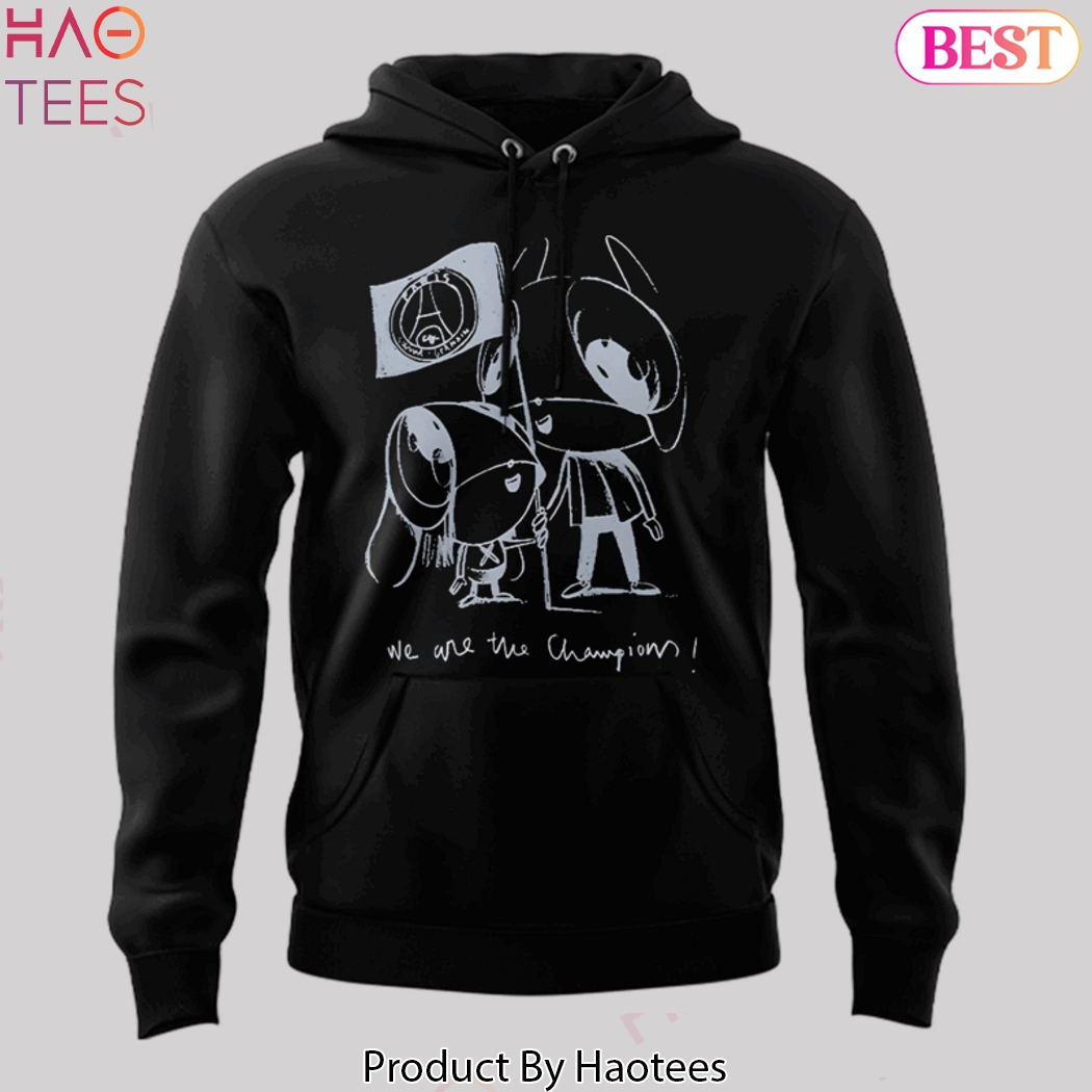 Luis Enrique Xana We Are The Champion Paris Saint Germain Design Hoodie Luis Enrique Xana We Are The Champion Paris Saint Germain Design Hoodie