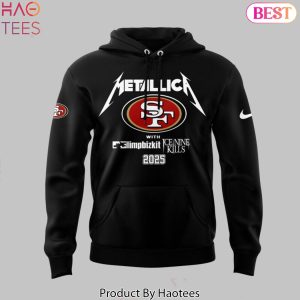 M72 World Tour Metallica x San Francisco 49ers Design Hoodie