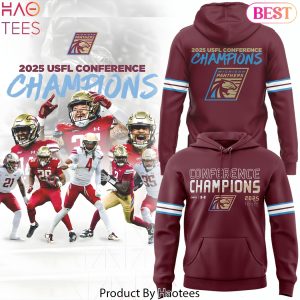 Michigan Panthers USFL Conference Champs 2025 Design Hoodie