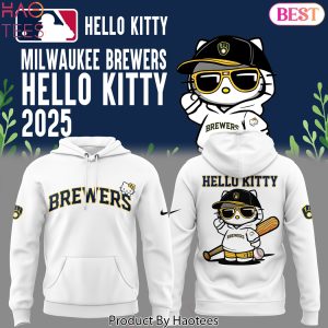 Milwaukee Brewers x Hello Kitty 2025 Design Hoodie
