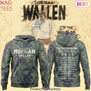 Morgan Wallen x Houston Texans Im The Problem Tour 2025 Design Hoodie