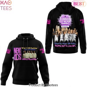 New Kids On The Block GMA 2025 Summer Concert Series Design Hoodie