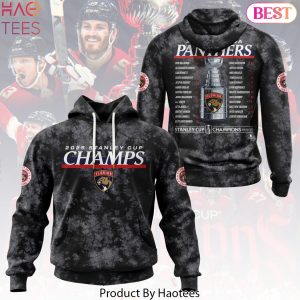 NHL Florida Panthers 2025 Stanley Cup Champions Design Hoodie