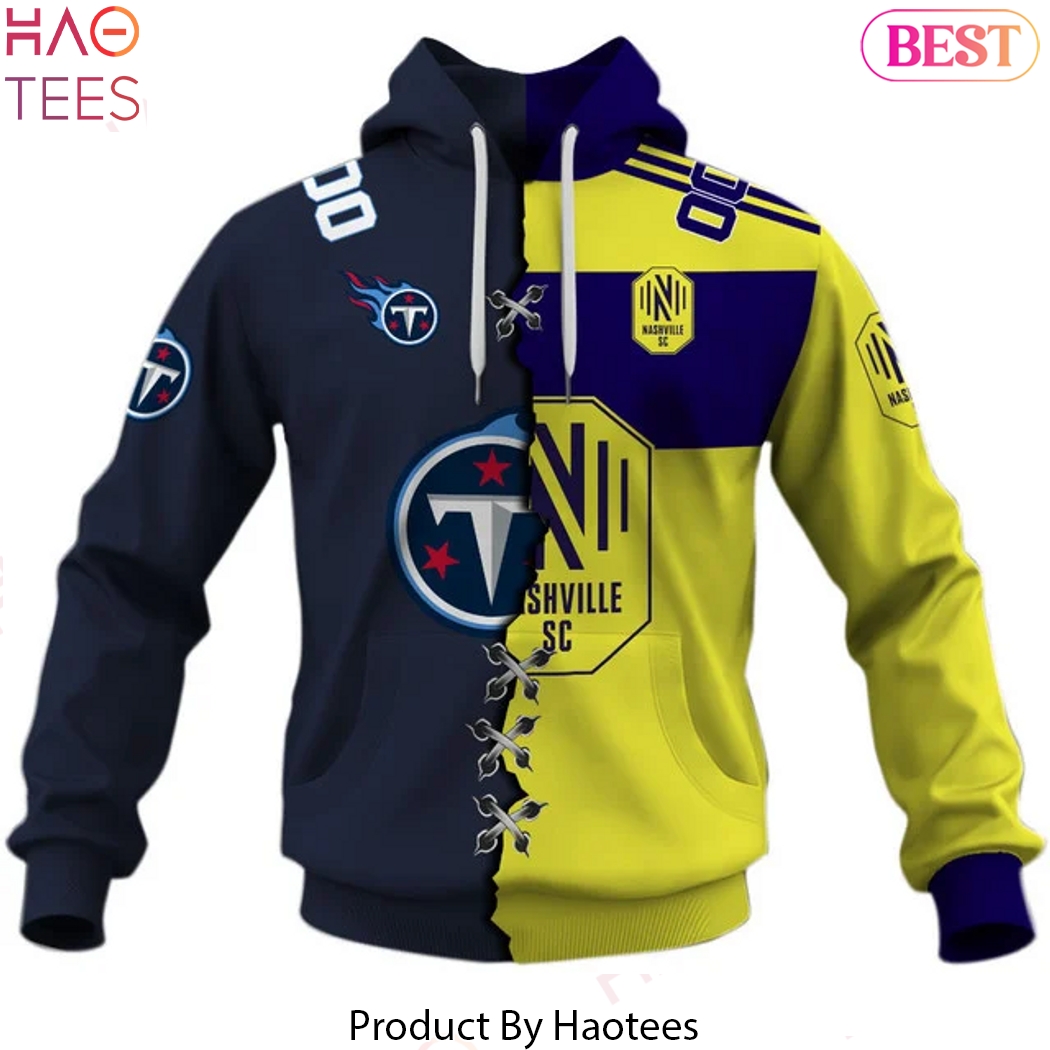 Personalized Nashville SC X Tennessee Titans Design Hoodie Personalized Nashville SC X Tennessee Titans Design Hoodie