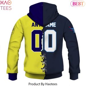 Personalized Nashville SC X Tennessee Titans Design Hoodie