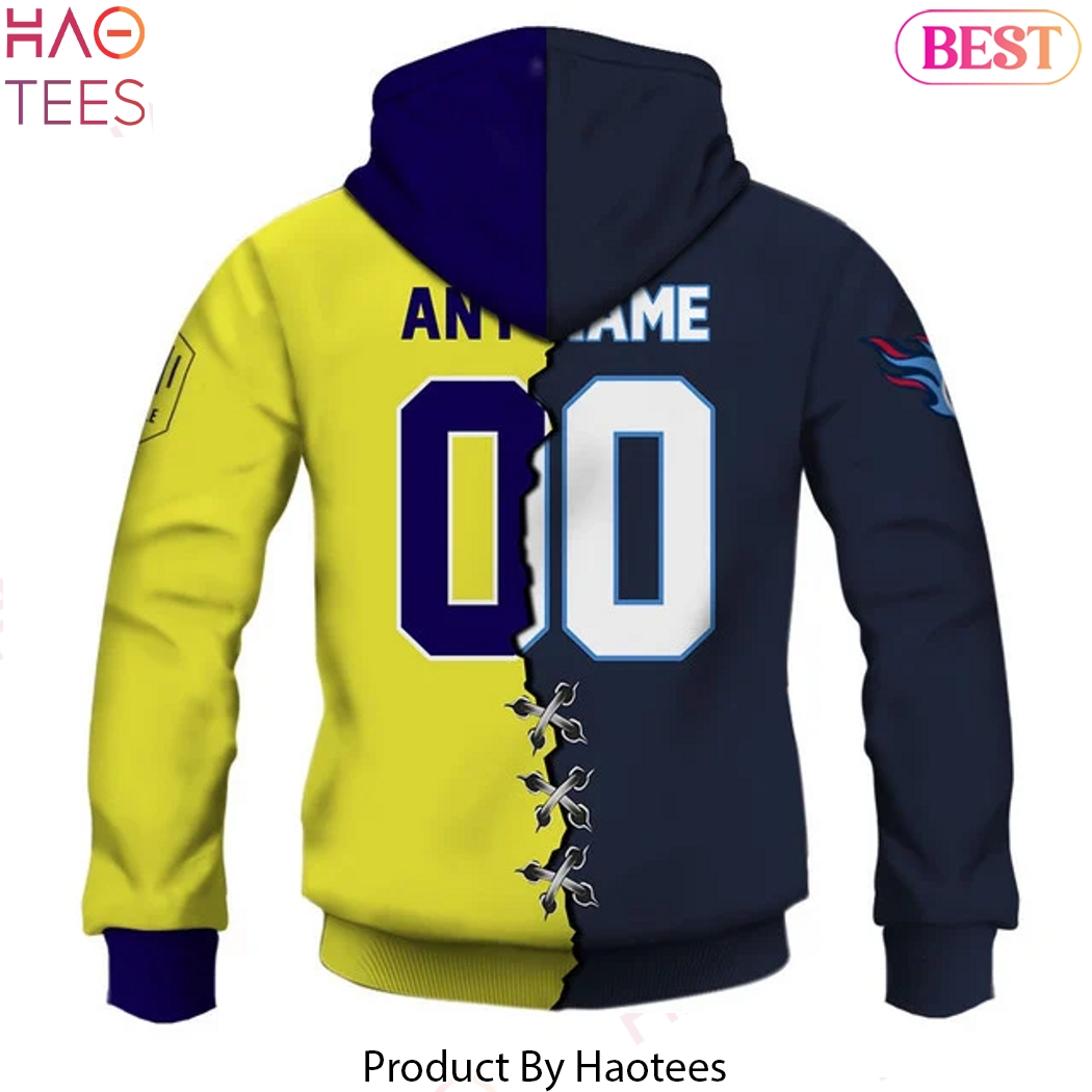 Personalized Nashville SC X Tennessee Titans Design Hoodie Personalized Nashville SC X Tennessee Titans Design Hoodie