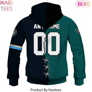 Personalized Philadelphia Union x Philadelphia Eagles Design Hoodie