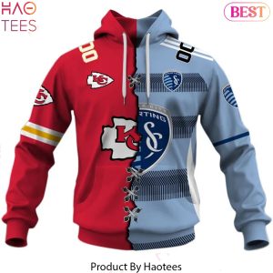 Personalized Sporting Kansas City x Kansas City Chiefs Design Hoodie