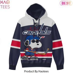 Personalized Washington Capitals x Peanuts Design Hoodie
